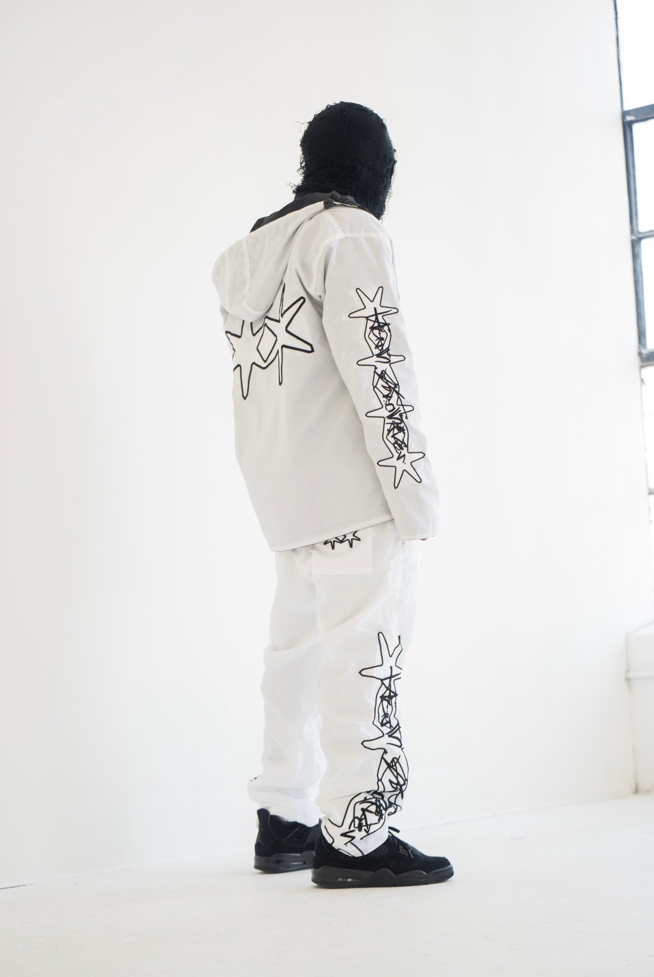 Nylon Tracksuit - White